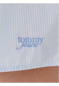 Tommy Jeans Sukienka koszulowa DW0DW21744 Błękitny Regular Fit. Kolor: niebieski. Materiał: bawełna. Typ sukienki: koszulowe #4