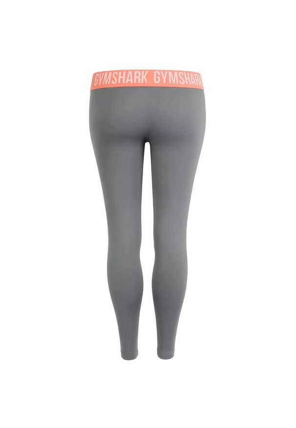 GYMSHARK - Legginsy treningowe damskie Gymshark Fit. Kolor: szary. Sport: fitness