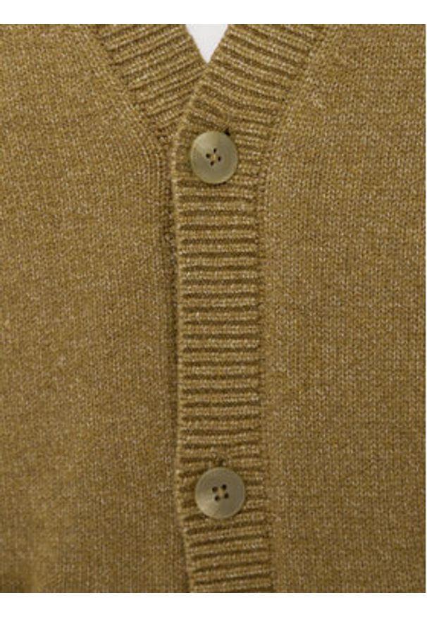 Jack & Jones Kardigan Norrebro 12282732 Zielony Loose Fit. Kolor: zielony. Materiał: bawełna