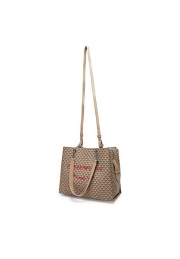Emporio Armani Torebka Y3D158 YWS0E F1075 Écru. Materiał: skórzane