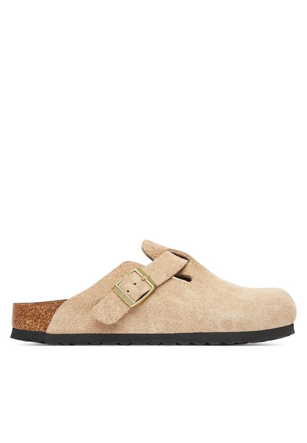 Klapki Birkenstock. Kolor: beżowy