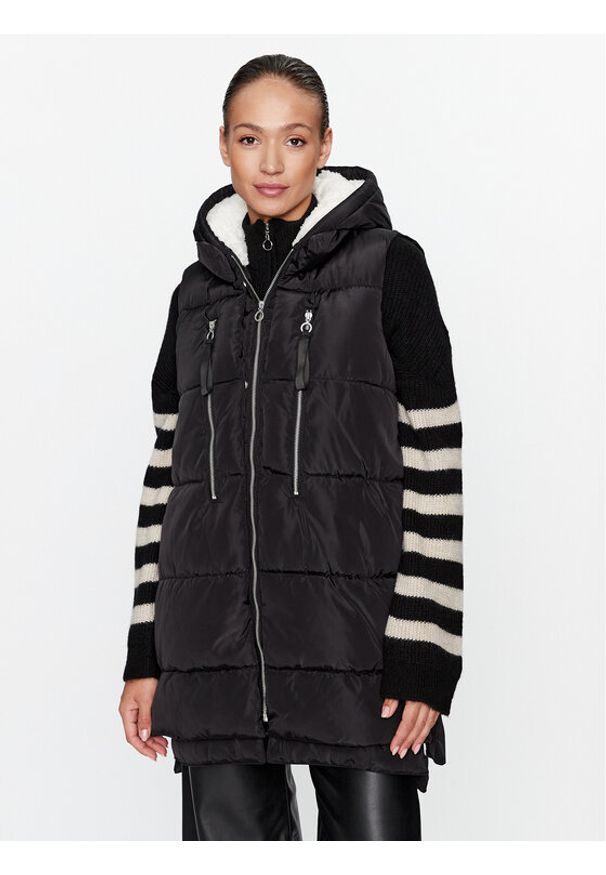 only - ONLY Bezrękawnik 15300259 Czarny Regular Fit. Kolor: czarny. Materiał: syntetyk. Długość rękawa: bez rękawów