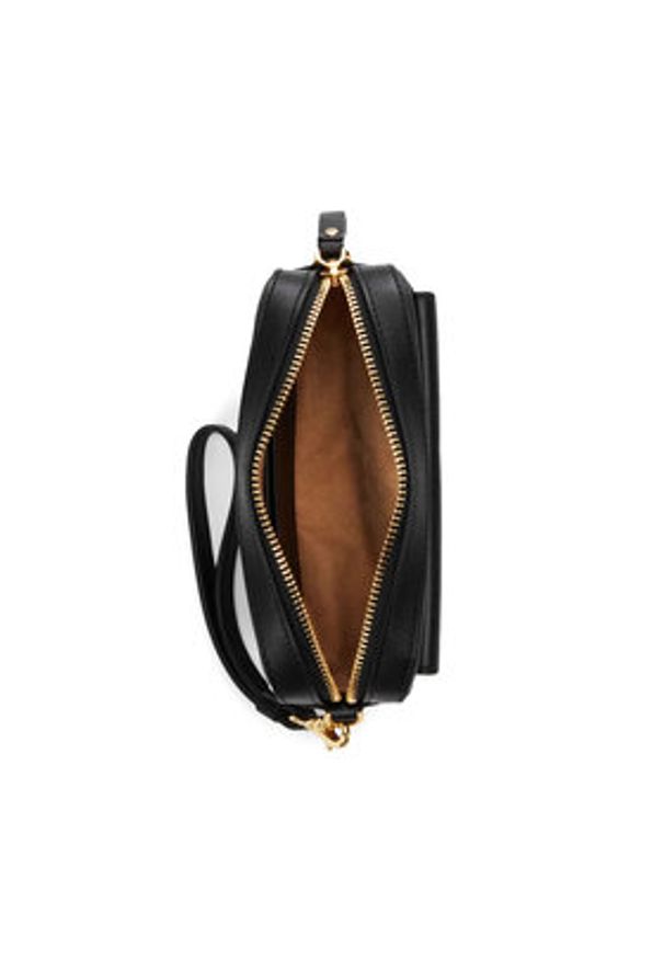 Lauren Ralph Lauren Torebka Marcy 432934353001 Czarny. Kolor: czarny. Materiał: skórzane