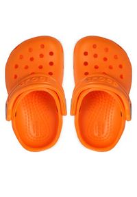 Crocs Klapki Classic Clog T 206990 Pomarańczowy. Kolor: pomarańczowy
