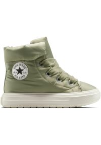 Buty Converse Chuck Taylor All Star Boot, Dla obu płci. Kolor: zielony. Materiał: syntetyk, materiał. Model: Converse All Star. Sport: fitness