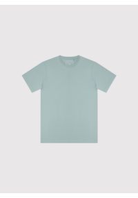 Pako Lorente - PAKO LORENTE – Bawełniany zielony t-shirt. Okazja: na co dzień. Kolor: zielony, niebieski, żółty, oliwkowy. Materiał: bawełna. Styl: casual #7