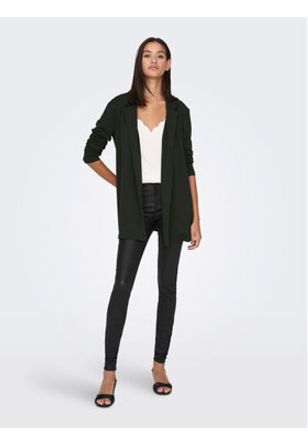 JDY Marynarka Geggo 15180572 Czarny Regular Fit. Kolor: czarny. Materiał: syntetyk