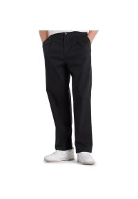 Spodnie męskie New Balance MP51563BK - czarne. Kolor: czarny. Materiał: dresówka, materiał, nylon, bawełna #1