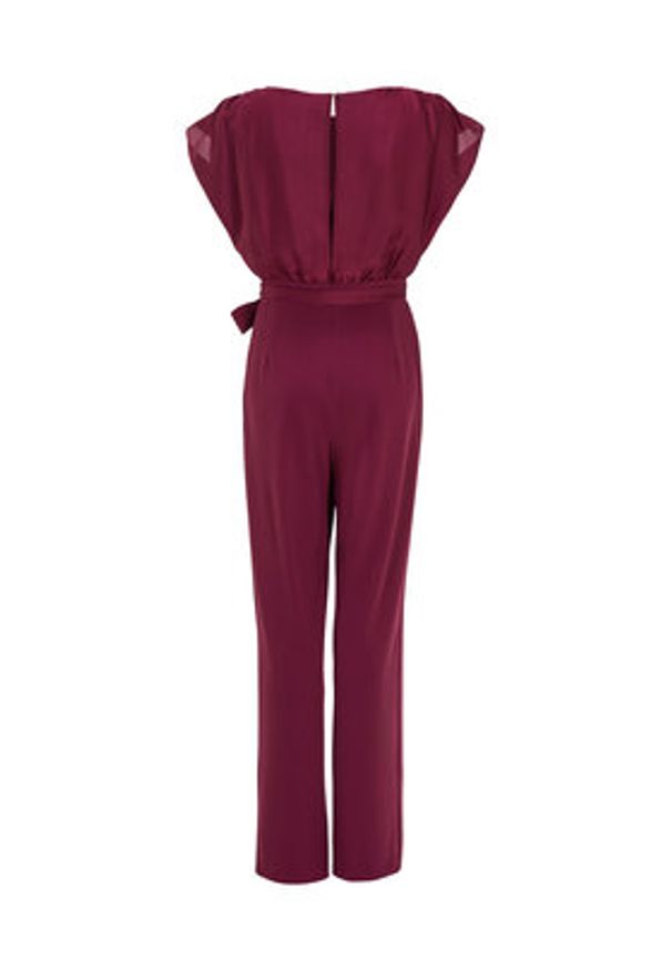 Swing Kombinezon 3AD00400 Bordowy Relaxed Fit. Kolor: czerwony. Materiał: syntetyk