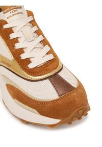 Karl Lagerfeld - KARL LAGERFELD Sneakersy Zone KL62930N Brązowy. Kolor: brązowy. Materiał: skóra, zamsz #6