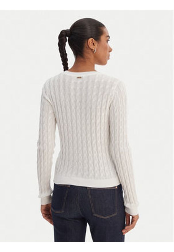 Fracomina Kardigan FR26ST8023K547R9 Écru Regular Fit