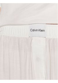 Calvin Klein Underwear Piżama 000QS7153E Biały Regular Fit. Kolor: biały. Materiał: wiskoza #2