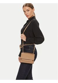 MICHAEL Michael Kors Torebka Claire 32T4GC7C1T Brązowy. Kolor: brązowy. Materiał: skórzane #6