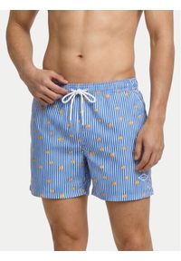 Jack & Jones Szorty kąpielowe Maui Breeze 12291425 Niebieski Regular Fit. Kolor: niebieski. Materiał: syntetyk #1