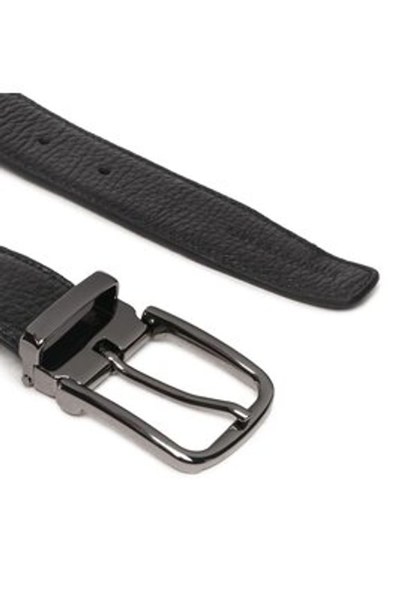 Emporio Armani Pasek Męski Y4S546 Y233J 88001 Czarny. Kolor: czarny. Materiał: skóra