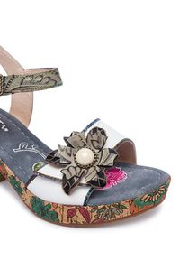 Laura Vita Sandały Nellao 31 Szary. Kolor: szary. Materiał: skóra #6