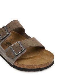 Birkenstock Klapki Arizona 1029159 Brązowy. Kolor: brązowy. Materiał: zamsz, skóra #6