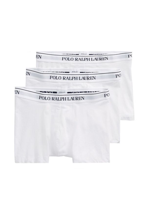 Polo Ralph Lauren Komplet 3 par bokserek 714835885001 Biały. Kolor: biały. Materiał: bawełna