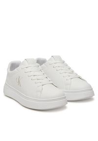 Calvin Klein Jeans Sneakersy V3X9-82097-1355100 Biały. Kolor: biały. Materiał: skóra #7
