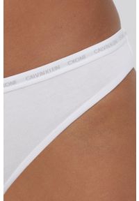 Calvin Klein Underwear Stringi (2-pack) kolor biały. Kolor: biały #3