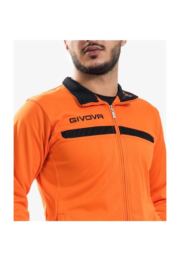 Dres Unisex Givova - Komfort i Styl. Okazja: na uczelnię. Kolor: czarny, wielokolorowy. Materiał: dresówka. Styl: sportowy