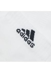 Adidas - adidas Zestaw 3 par wysokich skarpet unisex HT3441 Biały. Kolor: biały. Materiał: syntetyk