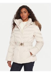 Guess Kurtka puchowa W5BL31 W2802 Beżowy Regular Fit. Kolor: beżowy. Materiał: syntetyk