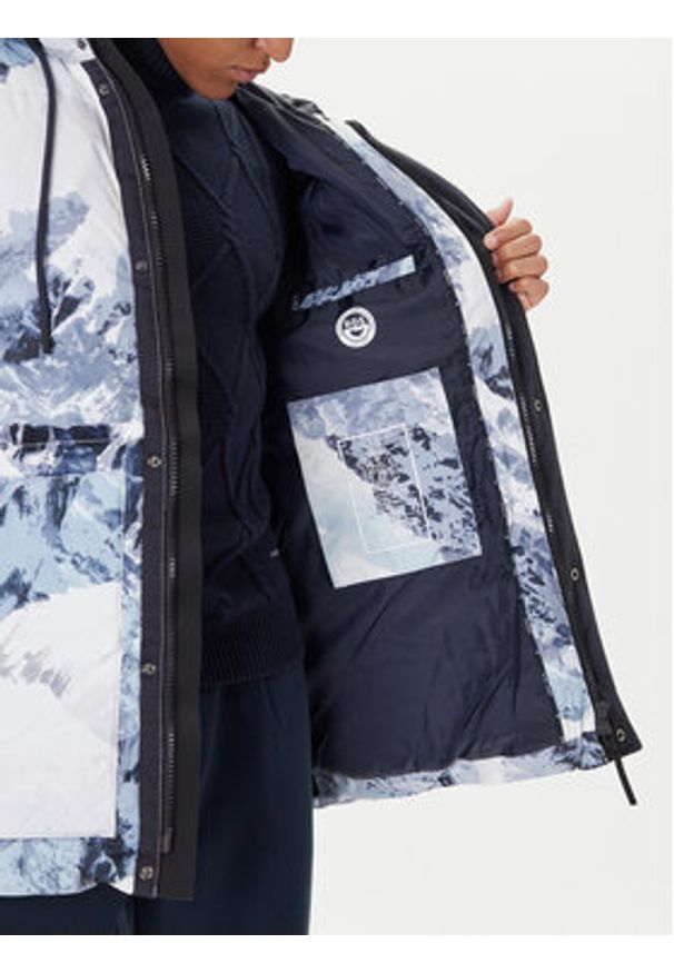 Guess Kurtka puchowa M5BL0O W3282 Niebieski Regular Fit. Kolor: niebieski. Materiał: syntetyk