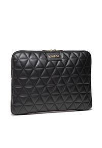 Guess Etui na laptopa GUCS13 QLBK Czarny. Kolor: czarny. Materiał: skóra #5