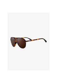 GOODR - Okulary przeciwsłoneczne goodr Mach G - amelia earhart ghosted me. Kolor: brązowy