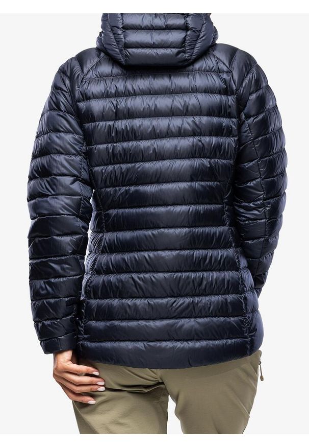 Kurtka puchowa damska Montane Anti-Freeze Hoodie. Kolor: niebieski. Materiał: puch
