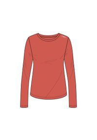 Koszulka damska turystyczna CMP 34N0886. Kolor: biały, żółty, wielokolorowy, pomarańczowy. Sport: turystyka piesza #1