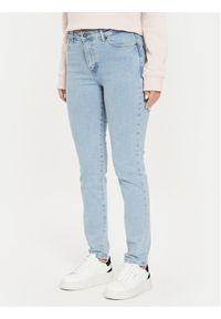 Guess Jeans Jeansy W4YA92 D5CB3 Niebieski Slim Fit. Kolor: niebieski