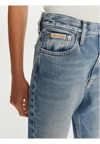 Calvin Klein Jeans Jeansy J20J224008 Niebieski Authentic Straight Fit. Kolor: niebieski