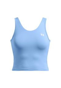 Top treningowy damski Under Armour Motion Tank EMEA. Kolor: niebieski