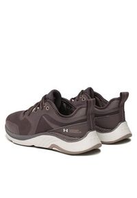 Under Armour Buty na siłownię UA W HOVR Omnia 3025054-108 Brązowy. Kolor: brązowy. Materiał: materiał. Sport: fitness #4