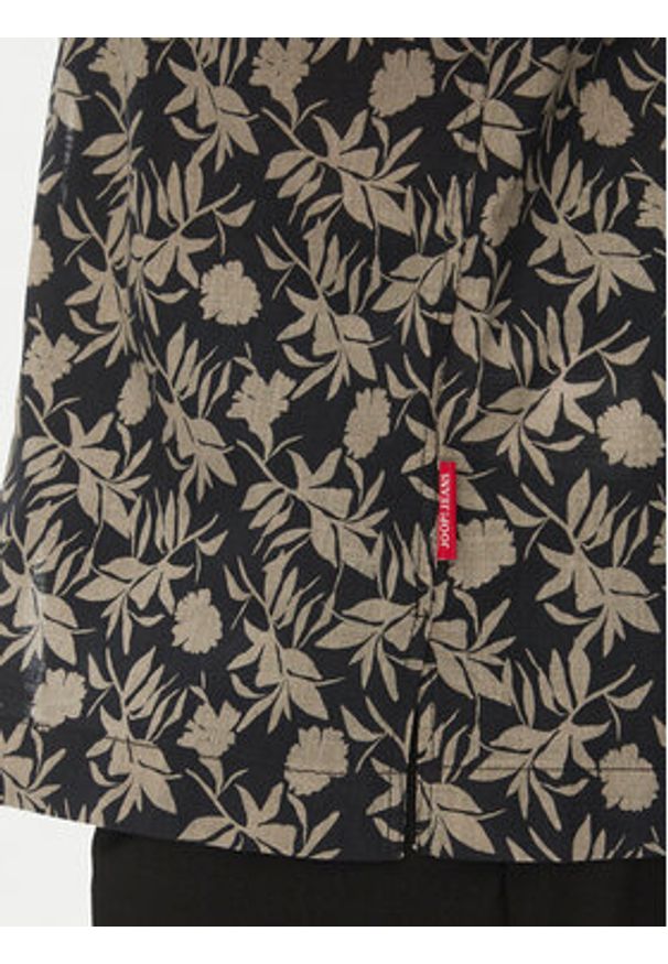 JOOP! Jeans Koszula 15 JJSH-105Hanes 30045987 Czarny Casual Fit. Okazja: na co dzień. Kolor: czarny. Materiał: bawełna. Styl: casual
