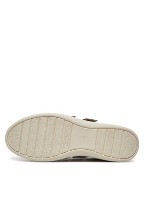 Clara Barson Półbuty WS2561-02 Beżowy. Kolor: beżowy. Materiał: materiał