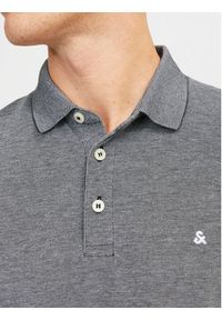 Jack & Jones - Jack&Jones Polo Paulos 12136668 Szary Slim Fit. Typ kołnierza: polo. Kolor: szary. Materiał: bawełna #8