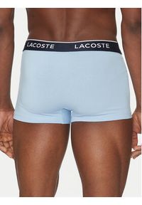 Lacoste Komplet 3 par bokserek 5H1300 Niebieski. Kolor: niebieski. Materiał: bawełna #8