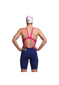 FUNKITA - Strój kąpielowy startowy damski Funkita Apex Viper Tidal Blast. Kolor: wielokolorowy, różowy, niebieski
