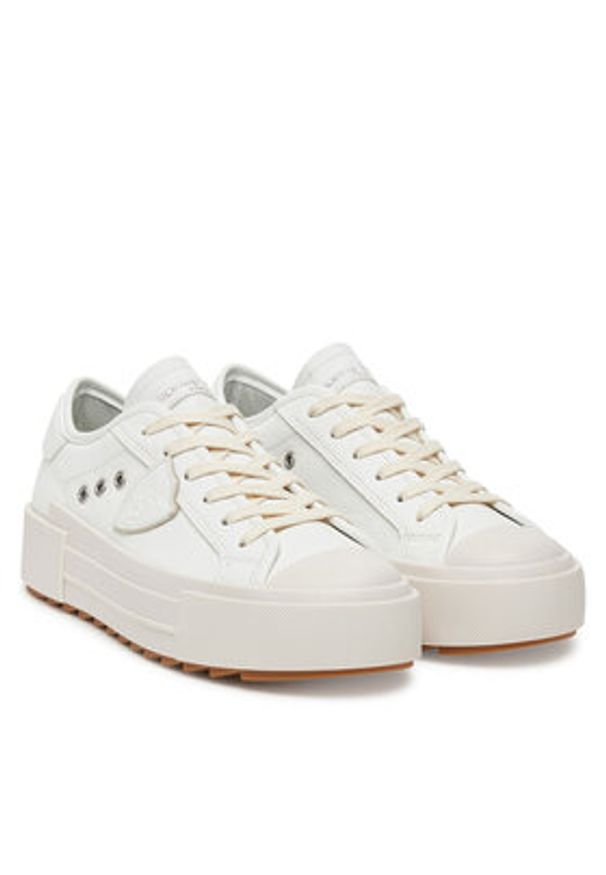 Philippe Model Sneakersy A009710 PDLD W005 Biały. Kolor: biały. Materiał: skóra