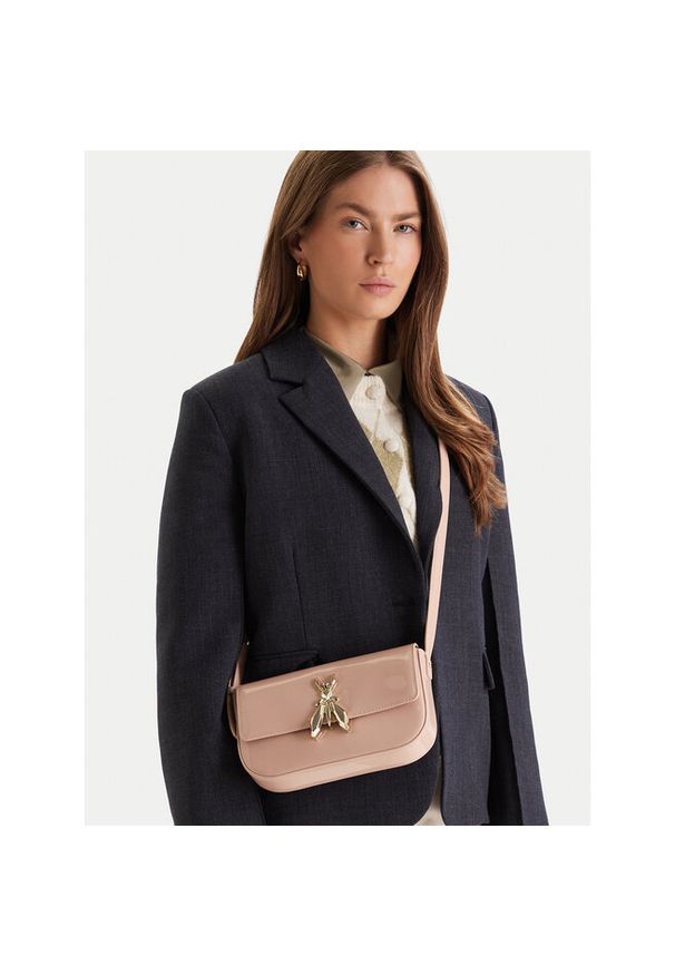 Torebka Patrizia Pepe. Kolor: beżowy