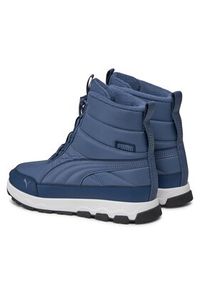 Puma Śniegowce Evolve Boot Jr 392644 02 Niebieski. Kolor: niebieski