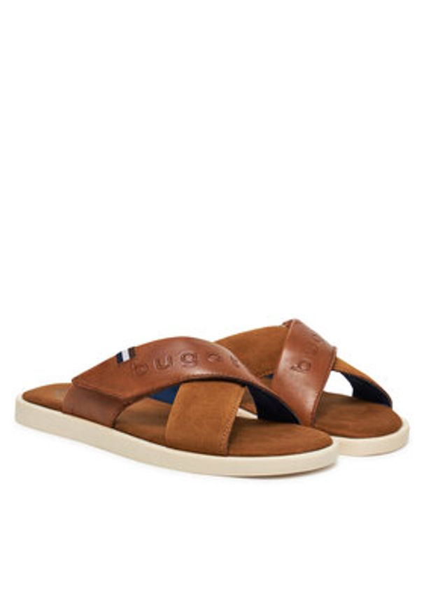 Bugatti Klapki 321-ART80-4114 Czarny. Kolor: czarny. Materiał: skóra