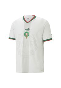 Puma - Koszulka zewnętrzna Mistrzostw Świata 2022 Maroc. Kolor: zielony, biały, wielokolorowy, czerwony. Materiał: jersey. Sport: outdoor