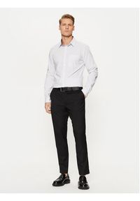 s.Oliver Koszula 2149815 Biały Slim Fit. Kolor: biały. Materiał: bawełna #4