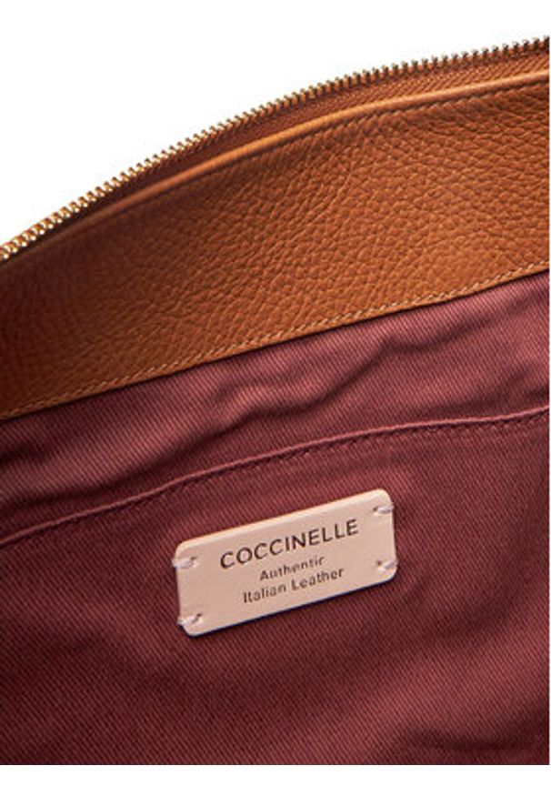 Coccinelle Torebka E1 SHA 13 02 01 Brązowy. Kolor: brązowy. Materiał: skórzane