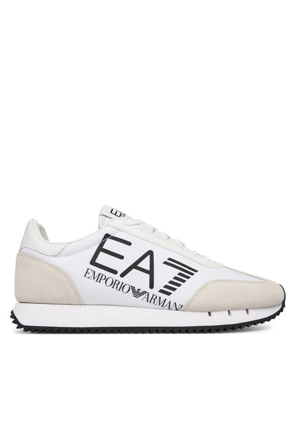 Sneakersy EA7 Emporio Armani. Kolor: biały
