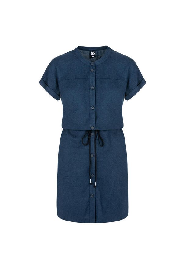 ZOOPLEMENTS - Sukienka letnia Loap Nella damska XS, 100% wiskoza. Kolor: fioletowy. Materiał: wiskoza. Sezon: lato. Typ sukienki: sportowe. Styl: sportowy